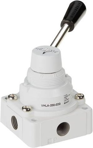 IMI Norgren Drehschieberventil VHLA202-02G G 1/4 Weiß - Bild 1