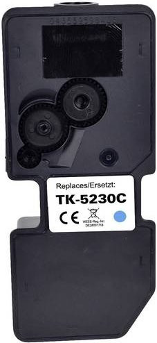 Renkforce Tonerkartusche Cyan kompatibel mit Kyocera TK-5230C für Kyocera ECOSYS M5521cdn, M5521cdw, P5021cdn und P5021cdw - Bild 1