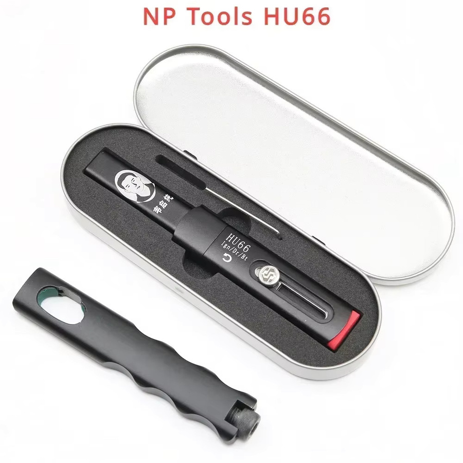 NP Tools HU66 2.0 Pro Drehdecoder für VW Auto-Decoder-Werkzeug in Schwarz - Bild 2