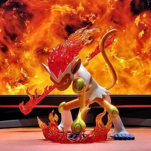 Bandai Pokémon Infernape, Actionfigur, 13cm, Einzelfigur - Bild 1