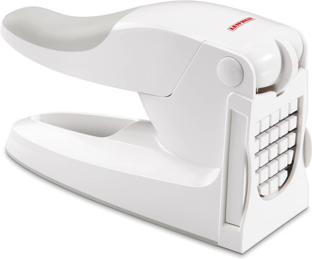 Leifheit Pommes-Frites-Schneider 2.0 Slicer in Weiß mit Mehrfachklingen und rutschfester Basis, spülmaschinenfest - Bild 1
