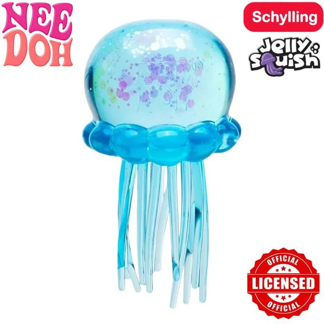 Needoh Schöner Würfel Fusselball Qualle Squishy Blind Box, Stressabbau-Spielzeug - Bild 1