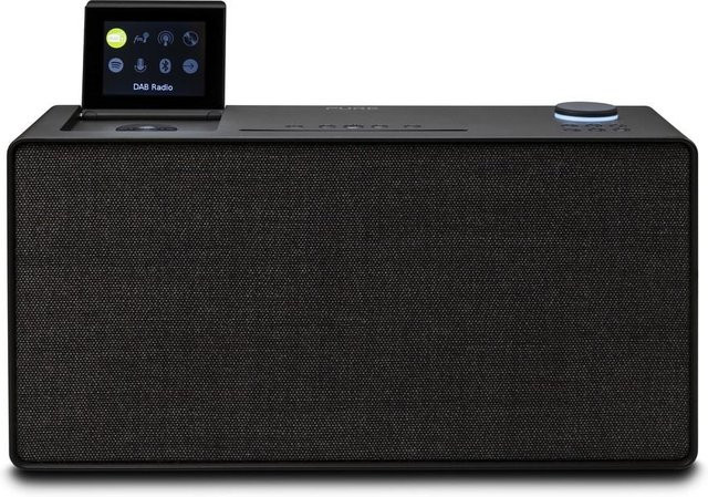 Evoke Home All-In-One Musiksystem CD/Radio-System in Schwarz - Bild 1