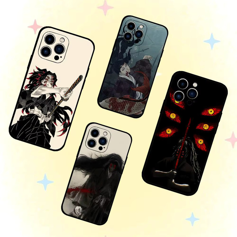 Niedliche K-Koku-shibos Handyhülle für iPhone 15, 14, 13, 12, 11 Pro Max und weitere Modelle, Multicolor - Bild 3