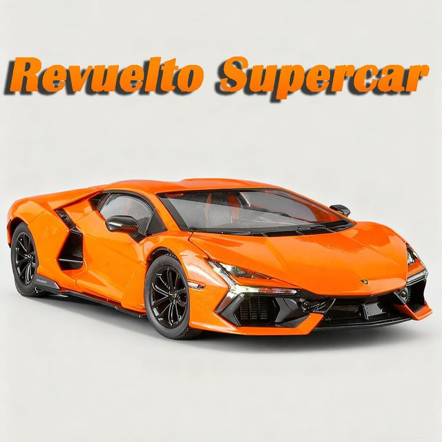 RMZ city Revuelto LP770 Sportwagen, Modell, 1:24, Metall, Licht und Sound - Bild 1