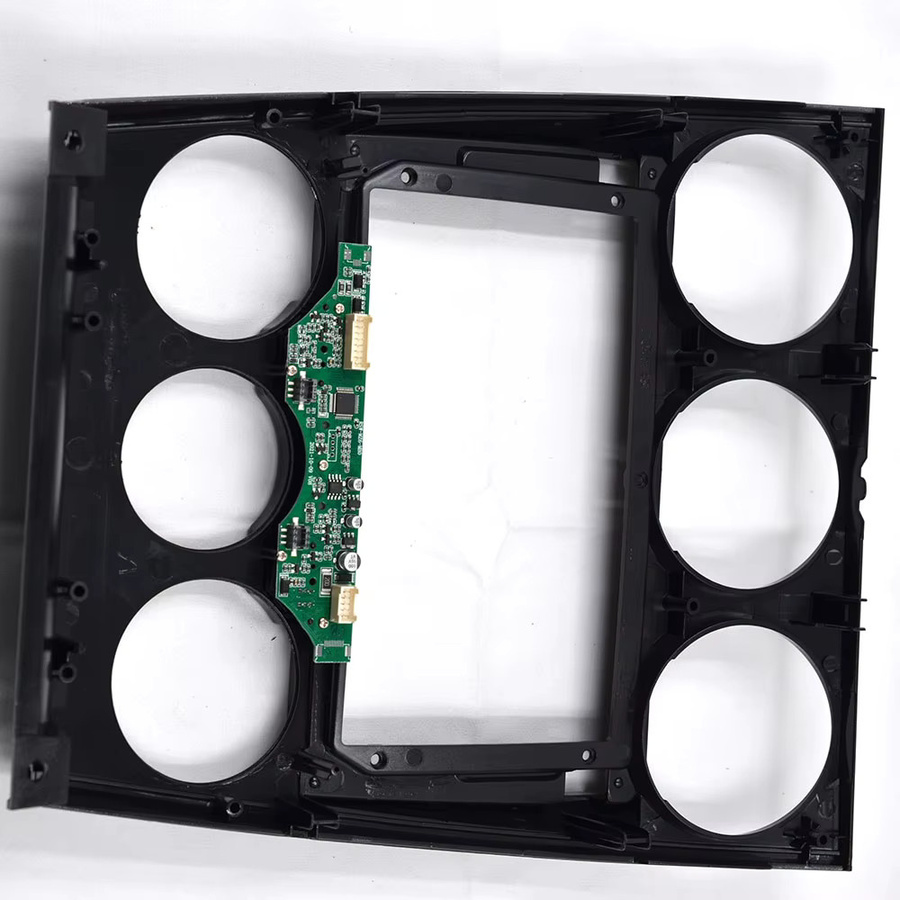 9-Zoll Autorahmen-Blende für Mazda 6 2004–2015 Double Din Stereo-Panel in Schwarz mit Canbus und AC-Kompatibilität - Bild 3