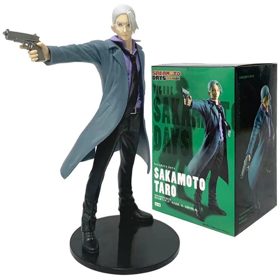 Bandai Sakamoto Days Anime Figur Taro Sakamoto und Shin Asakura PVC Modell Multicolor, Höhe: 21 cm - Bild 3