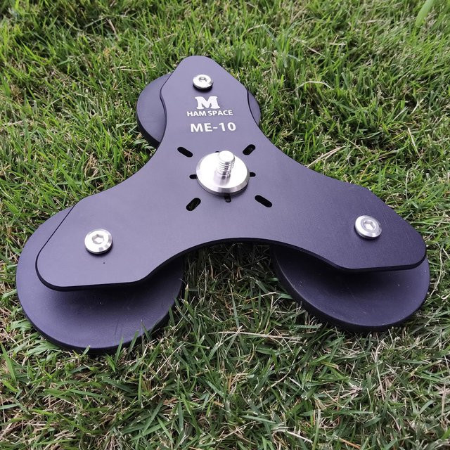 AISANRAY ME-10 Antenne Tiangular Suker Stark Magnetisch für Auto und Fahrzeug in Schwarz inklusive M10 Schraubenadapter - Bild 1