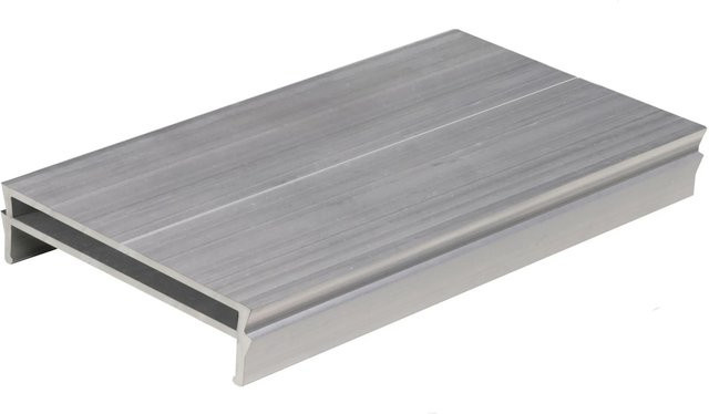 Kovalex Adapter für Terrassenlager aus Aluminium in Silber, 10 Stück - Bild 1
