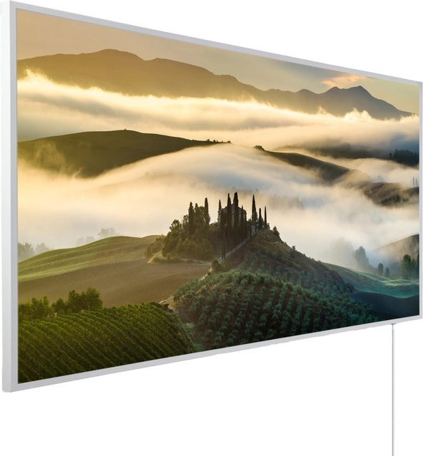 Könighaus Infrarotheizung Panorama-Serie Aussicht Toscana B: 120 cm, H: 60 cm, 1000 W - Bild 1