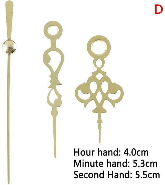 Mihout Uhrwerk-Set Quarz, beige, Aluminium, Unisex - Bild 1