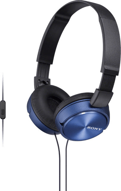 Sony MDR-ZX310AP On-Ear Kopfhörer in Blau mit 3,5 mm Klinkenanschluss - Bild 2