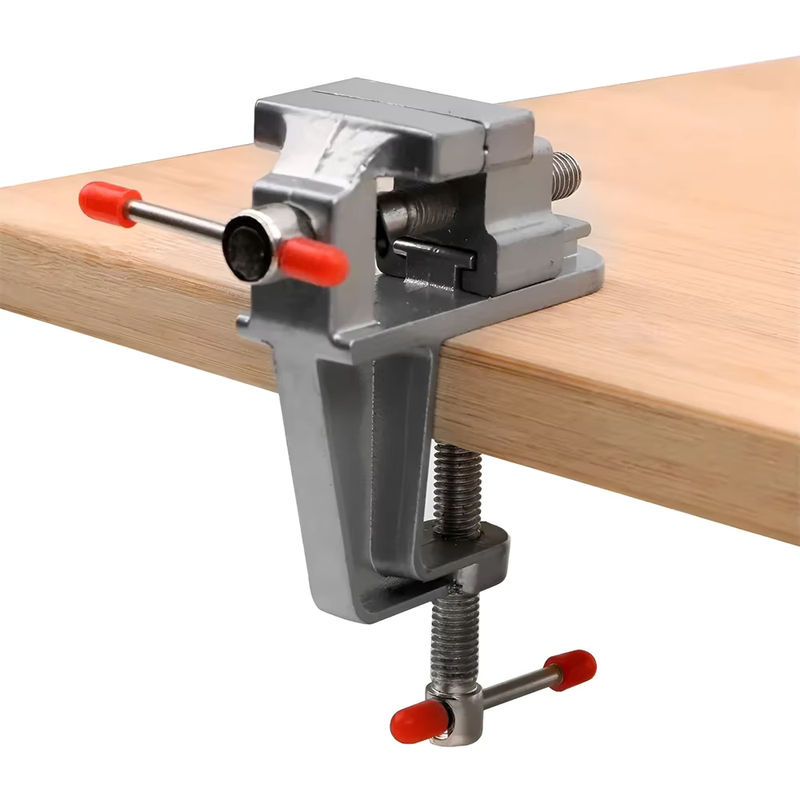 KRIOCY Mini-Schraubstock aus Aluminiumlegierung mit 360 Grad Rotation für DIY-Projekte und Elektronik-Gravur - Bild 6