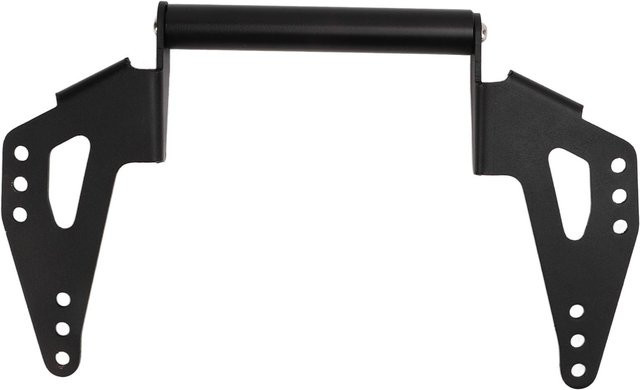Igeteck Motorrad Navigationshalterung aus Aluminiumlegierung für Suzuki DL650, GPS und Telefonhalterung Lenker-Kit, Schwarz - Bild 1