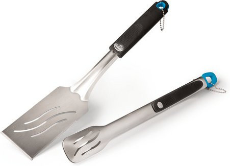 Napoleon Grillbesteck 2-teiliges Set aus Metall in Silber - Bild 1