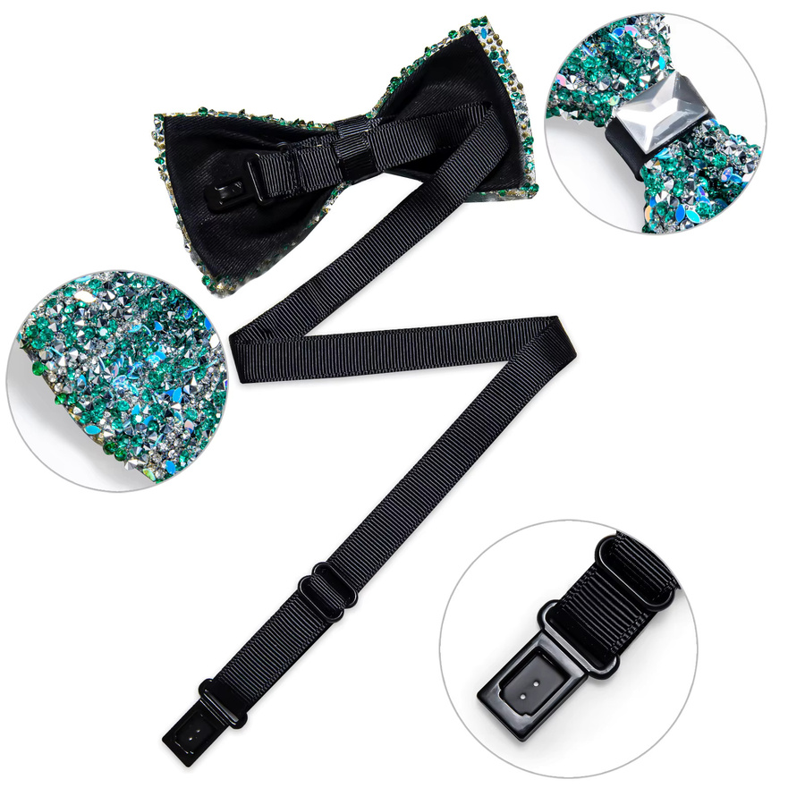 DiBanGu Bowtie, Pailletten, Herren - Bild 5
