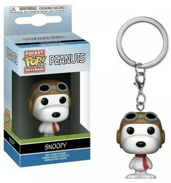 Funko Peanuts Snoopy mit Mütze, Schlüsselanhänger, Action-Figur, ab 3 Jahren - Bild 1