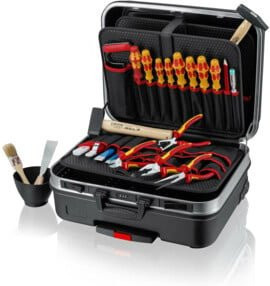 Knipex BIG Basic Move Elektro Werkzeugkoffer 24-teilig Schwarz mit Einsätzen B/T/H: 515 x 430 x 280 mm - Bild 3
