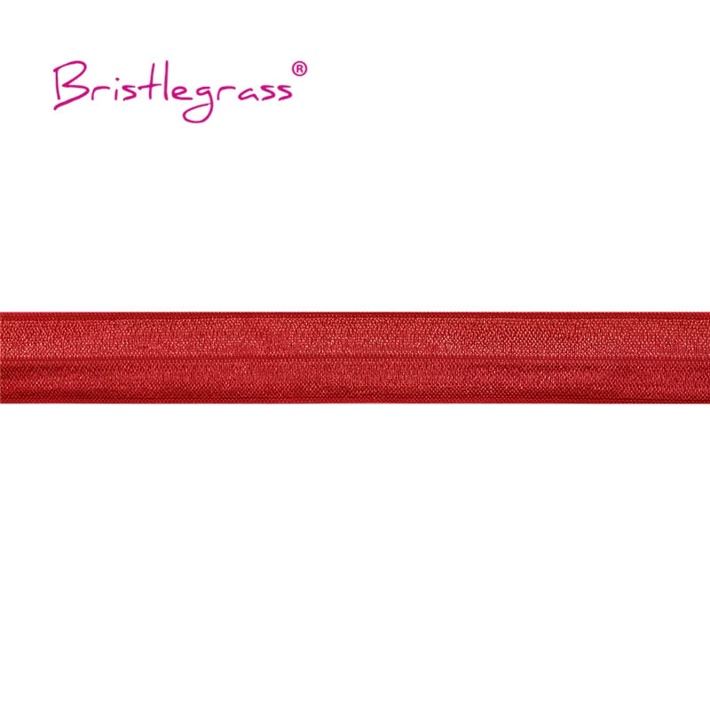 BRISTLEGRASS Elastisches Spandex-Satinband in Gelb mit glänzendem FOE-Effekt für Näharbeiten und Spitzenbesatz, Breite: 2 cm - Bild 2