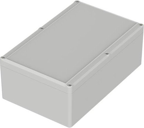Bopla EUROMAS EM 240 F Outdoor-Gehäuse aus Polycarbonat in Hellgrau B/T/H: 250 x 160 x 92 mm - Bild 1