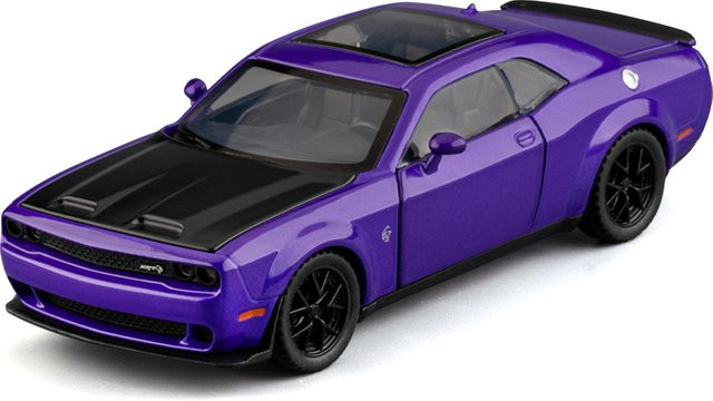 Maisto Challenger Hellcat Muscle Car, Modellauto, 1:32, mit Sound- und Lichteffekt - Bild 1