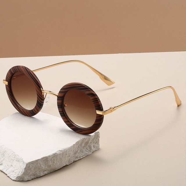 KAMMPT Sonnenbrille, Rund, Vollrand, Multicolor, Unisex - Bild 1