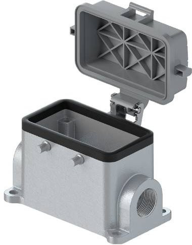 Wieland Electric Gehäuseunterteil 70.344.1035.1 aus Aluminium in Grau - Bild 1