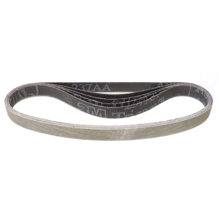 3M Schleifband 237AA Korn A016/P1200 für Metall, Grau, 5 Stück, Breite: 1,2 cm, Länge: 300 cm - Bild 2