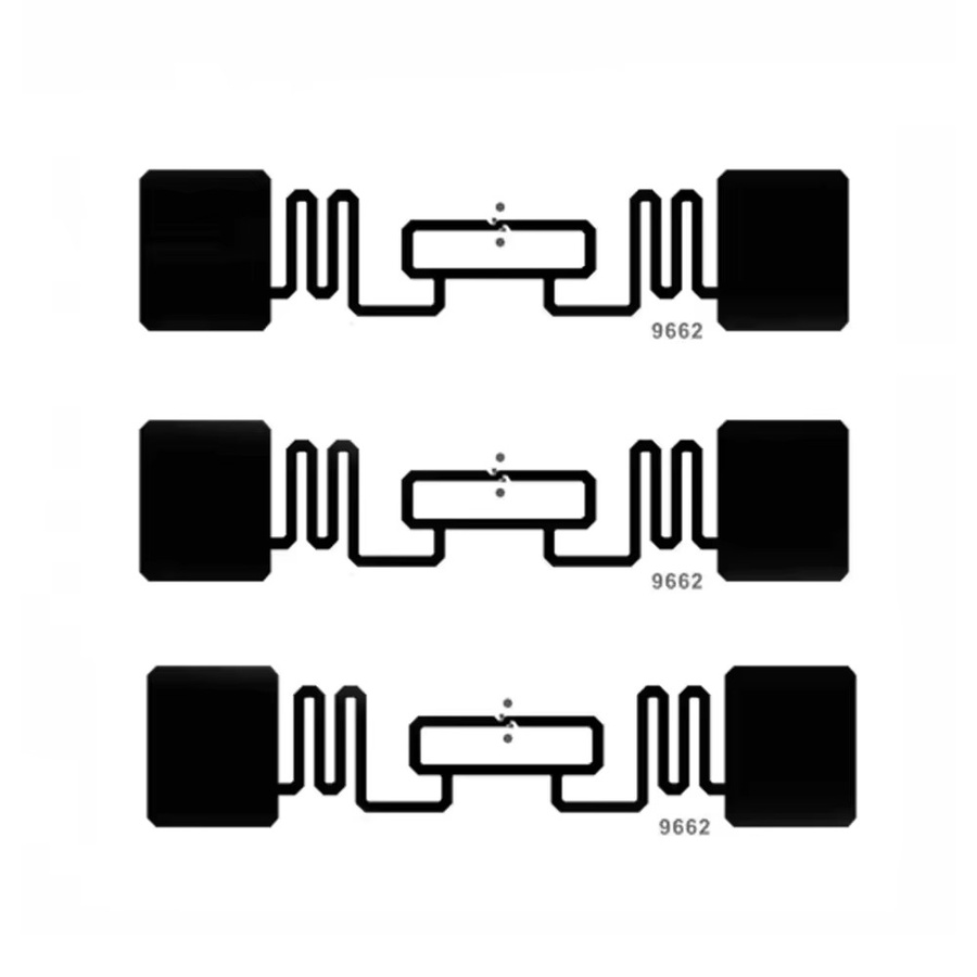 100 Stück 9662 UHF-RFID-Aufkleber in Weiß, RFID-UHF-Tags mit 860–960 MHz für Sport-Timing und Rennfahrzeuge - Bild 5
