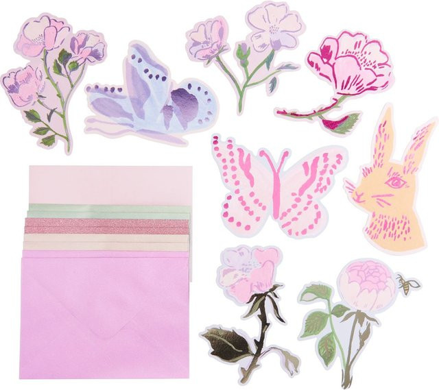 Rico Design Paper Poetry Kartenset La Vie en Rose für Ostern - Bild 1