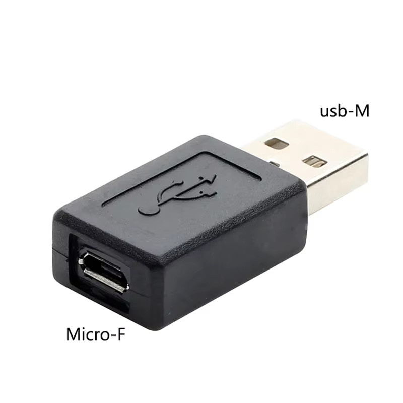 BSN USB 2.0 Typ A auf Micro USB B Adapter Konverter in Schwarz - Bild 2