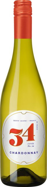 Maison Jeanjean Cuvée No. 34 Chardonnay Weißwein, Frankreich, 0,75 l - Bild 1