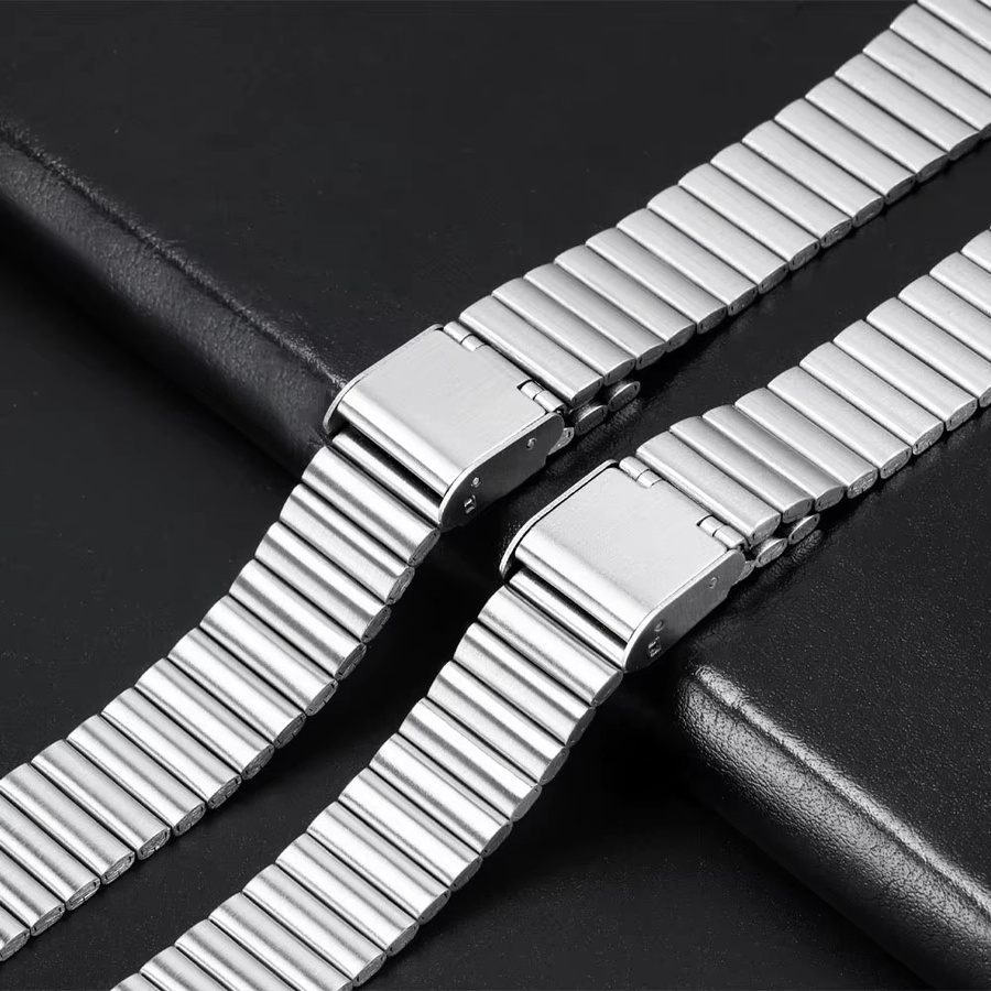Uhrenarmband Edelstahl, Silber, Unisex - Bild 4