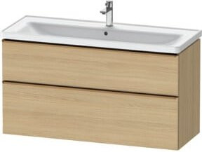 Duravit Waschtischunterschrank D-Neo in Beige, Wandmontage, B/T/H: 118,4 x 45,2 x 62,5 cm - Bild 1