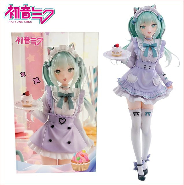 Bandai Hatsune Miku Neko T-Shirt Version, Actionfigur, 18cm - Bild 1