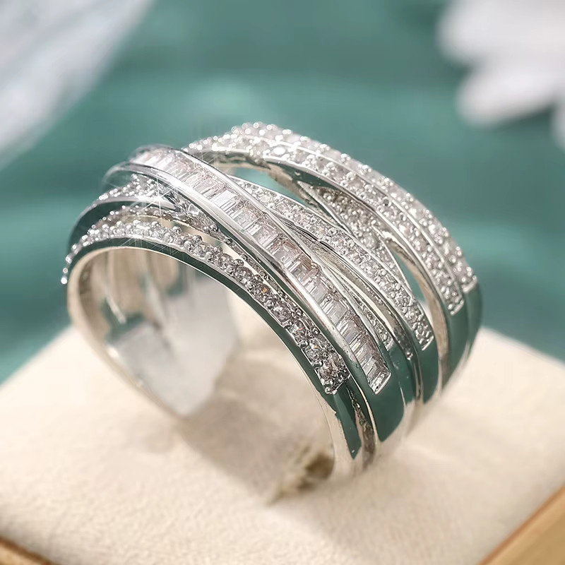 YoYo Ring, Silber, Zirkonia, Damen - Bild 2