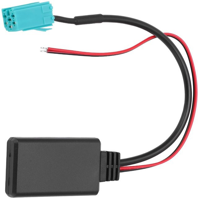 Koogeelife Bluetooth Audio-Kabeladapter für Renault Clio Kangoo Megane Scenic 2005-2011, 6-Pin, Blau mit 3,5 mm Klinke - Bild 1