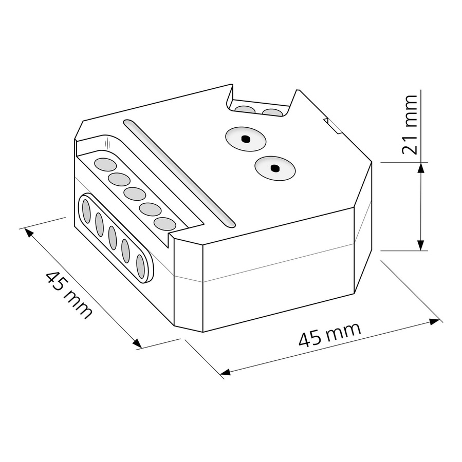 GLEDOPTO ZigBee Dimmaktor für 230V Leuchten, kompatibel mit Philips Hue, Alexa, Apple HomeKit und Google Assistant - Bild 1