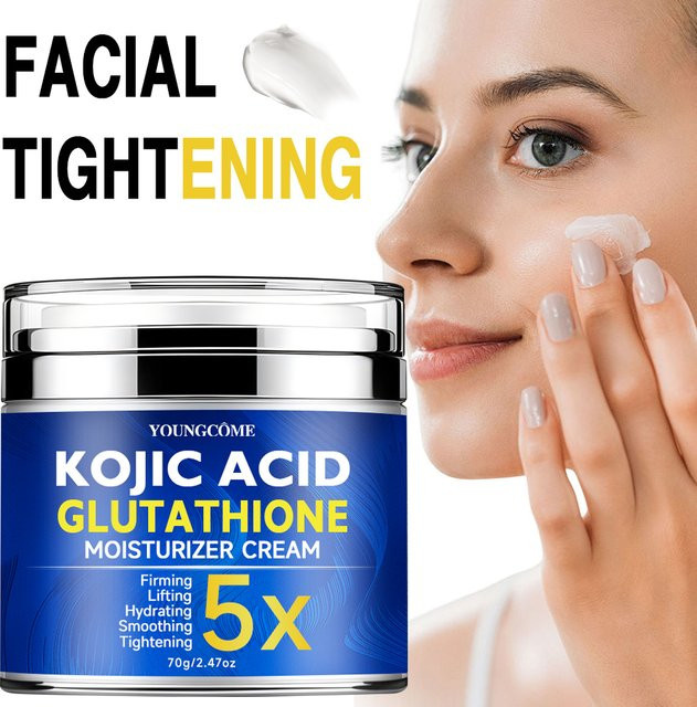 YOUNGCOME Gesichtscreme mit Kojisäure und Glutathion, Reife Haut - Bild 1