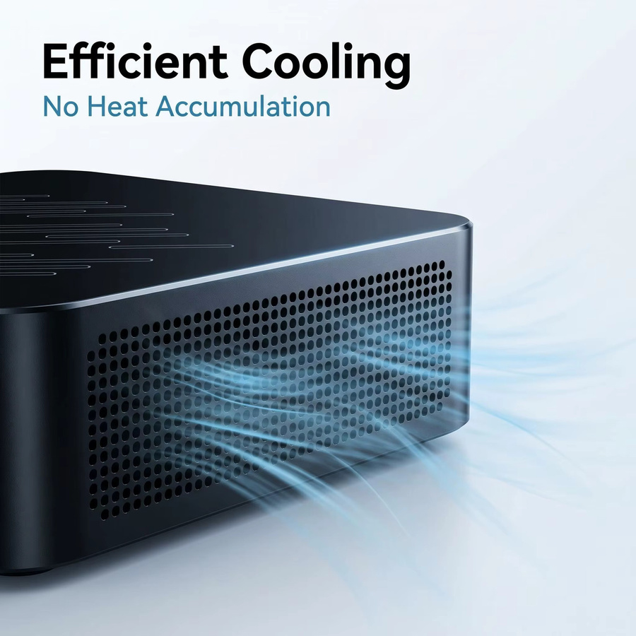 Mini-PC Intel Core i9 10980HK Gaming-Desktop mit 16GB RAM und 512GB SSD in Schwarz mit WiFi 6 und Bluetooth 5.2 - Bild 2