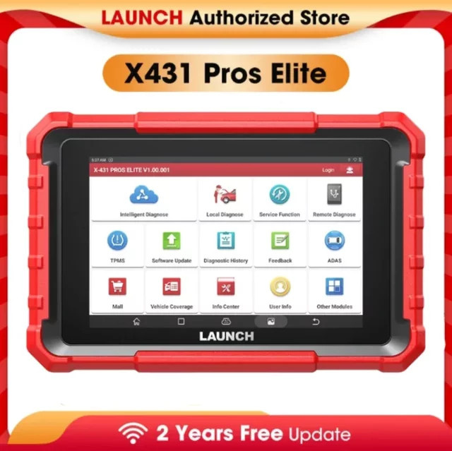 LAUNCH X431 PROS Elite professionelles Auto-Diagnosegerät in Rot - Bild 1
