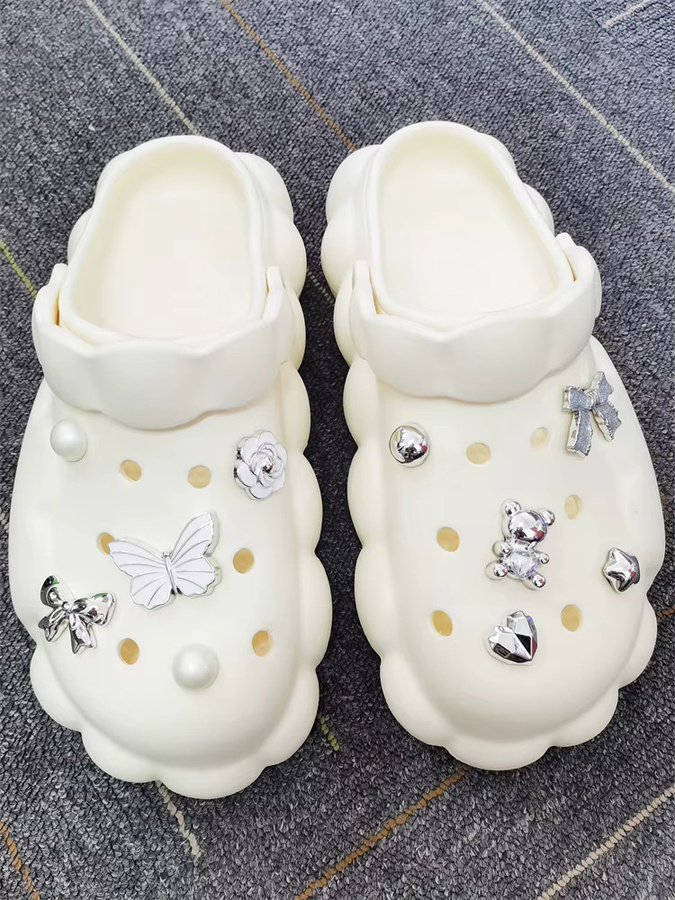 LIN KING Schuh Charms, Kristall, Bär, Bowtie, Damen - Bild 2