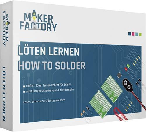 MAKERFACTORY 15055 Löten lernen Lernpaket, ab 14 Jahre - Bild 1