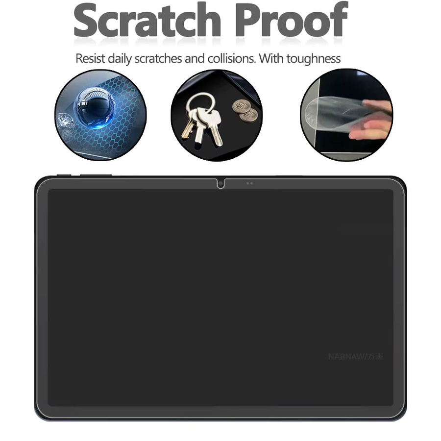 2 Stück kratzfeste Displayschutzfolien aus gehärtetem Glas für dein Tecno MEGAPAD 11 Tablet in Transparent - Bild 4