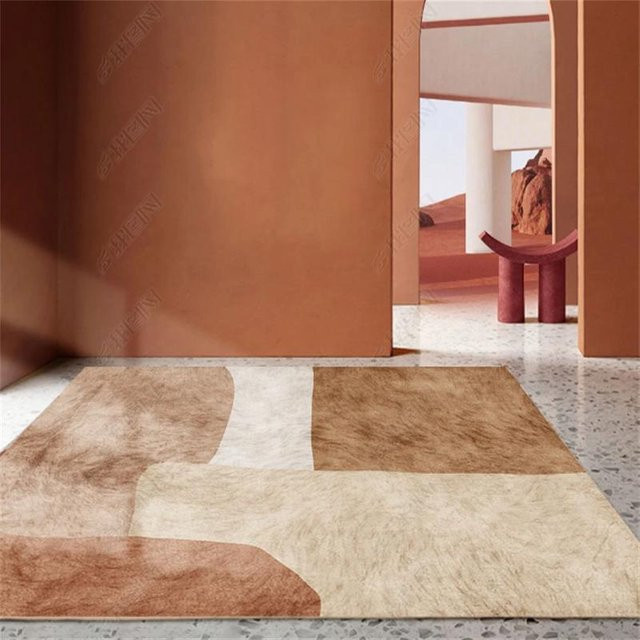 Karpetti Teppich mit Zebra-Muster in Multicolour, rutschfest und waschbar, B: 100 cm, L: 160 cm - Bild 1