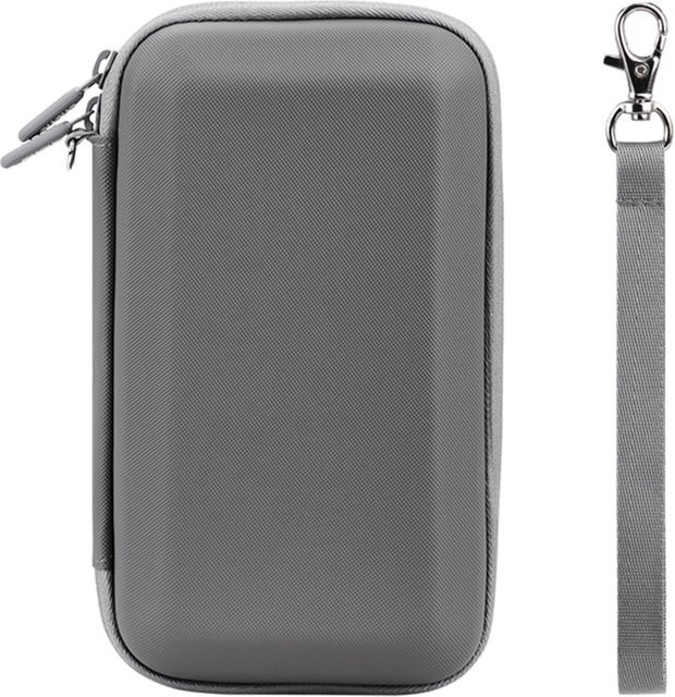 DJI Tragetasche für Osmo Mobile 7 und Osmo Mobile 7 Pro, wasserdichte und stoßfeste Handtasche mit Netztasche, grau - Bild 1