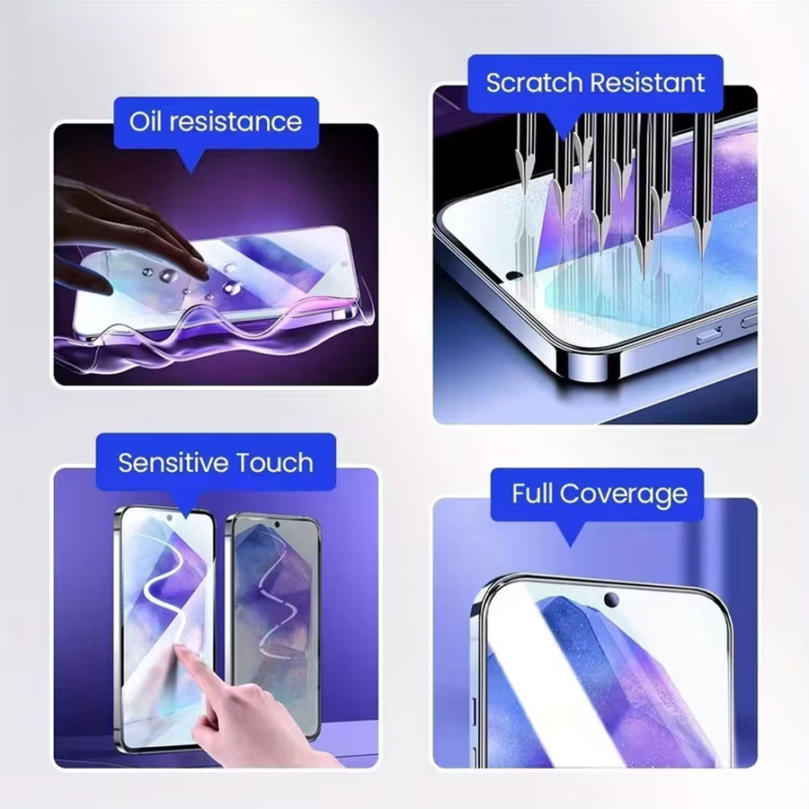 Kardeem Displayschutzfolie aus gehärtetem Glas für Google Pixel 10 Pro XL 10 Pro 9 Pro XL 9 Pro 9A 8A 7A 6A 9 8 7, transparent, 2-3 Stück - Bild 1