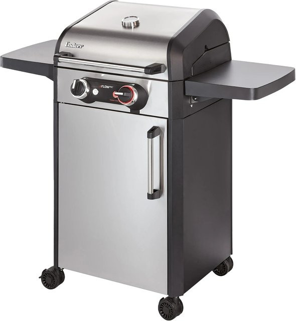 Enders Elektrogrill eFlow Pro 2 Turbo 3 kW Silber Edelstahl B/T: 50 x 39 cm - Bild 1