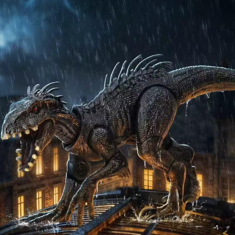 BLOKEES Jurassic World Götterkampf-Spinosaurus-Dinosaurier, Montagemodell, Baustein-Set - Bild 2