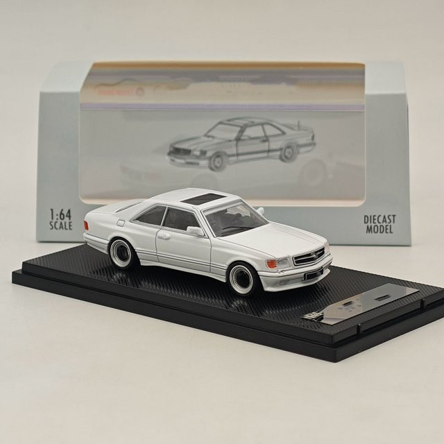 RHINO MODEL RM 1:64 SEC 560, Druckguss-Spielzeugautomodelle, 1:64, Weiß, Metall - Bild 1